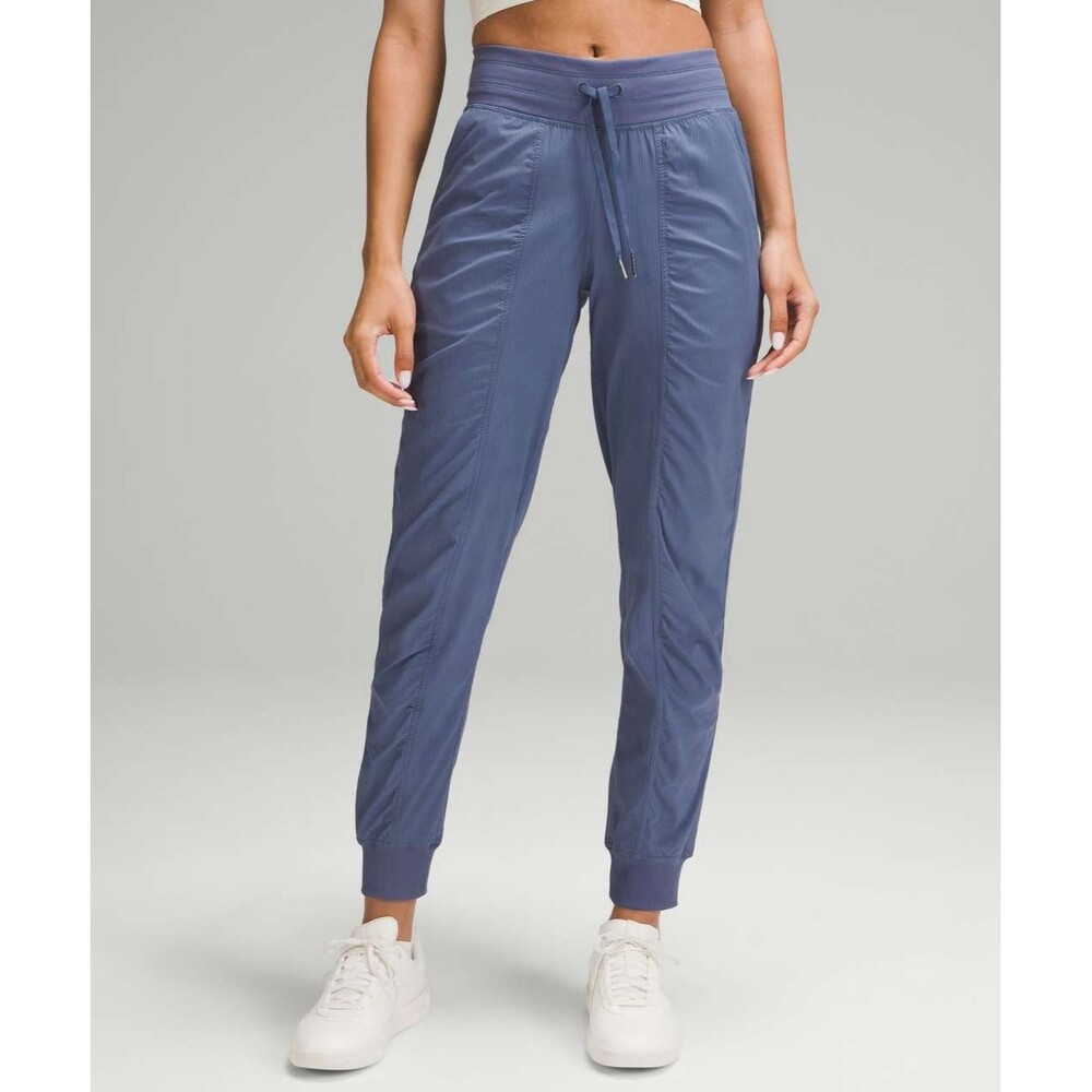 Lululemon Dance Studio Mid Rise Jogger Sz 6 Shade Blue Full Length Athleisure